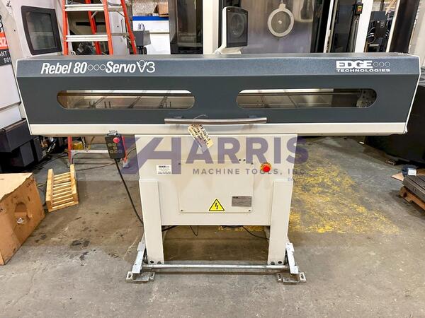 Edge Technologies #Rebel-80, bar feed, .315"-3.150" round diameter, 60" bar stick length, 2020
