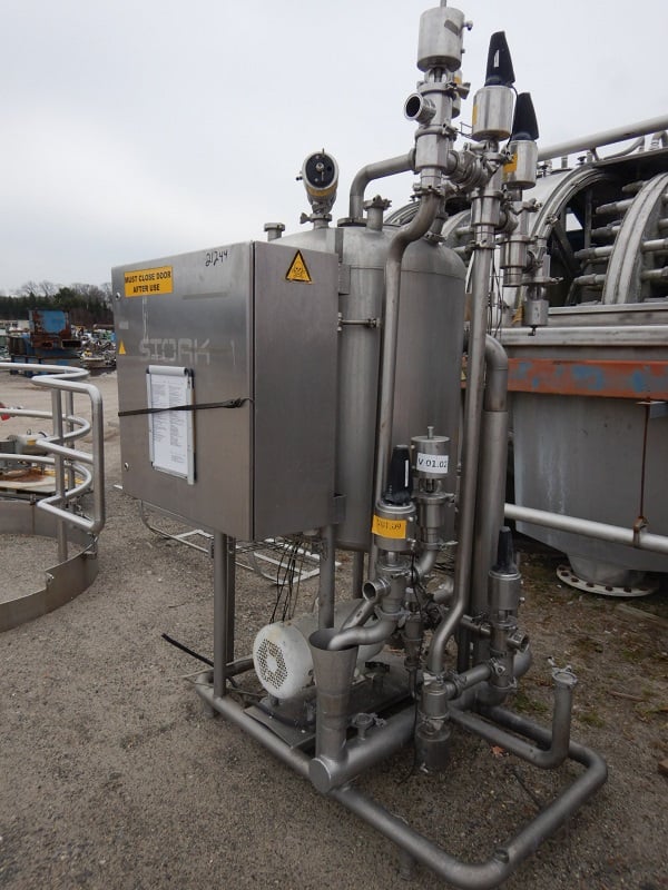 Stork, Stainless Steel CIP System, 125 Gallon