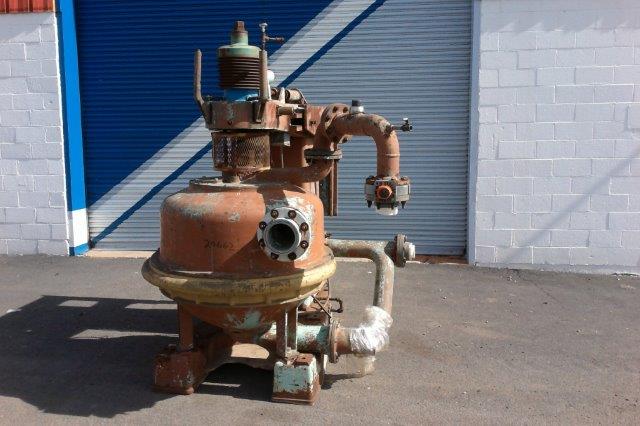 Dorr Oliver #BH30-(Merco), Disc Nozzle Centrifuge, Stainless Steel, 3000 RPM Bowl, Includes Dorr-Clone