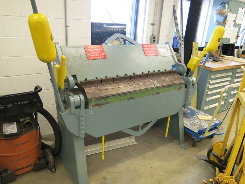 Used Chicago Sheet Metal Box and Pan Brakes For Sale