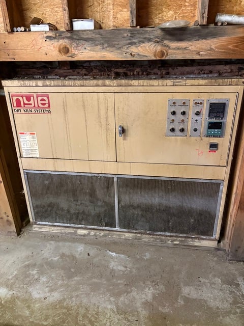 Nyle #L1200S, dry kiln, 2004