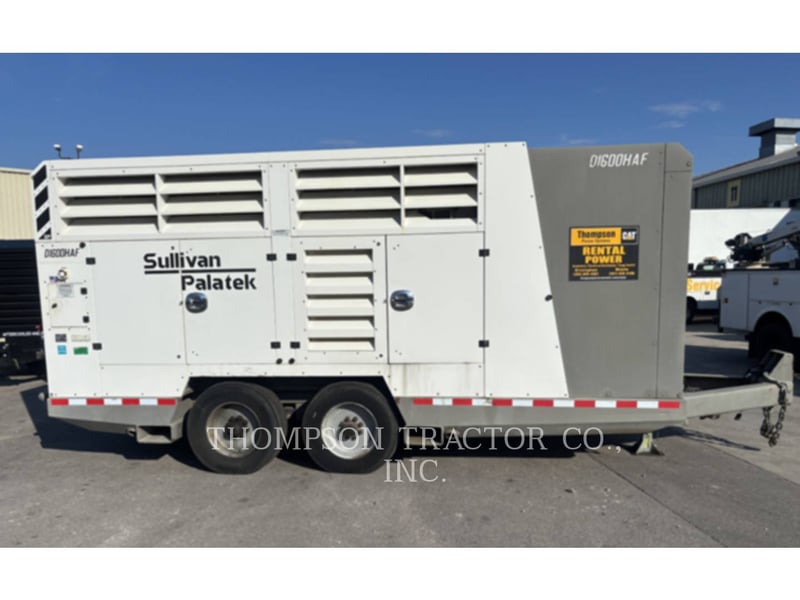 Sullivan D1600PHCA4WAF, Compressed Air, 4324 hours, S/N: 510993, 2018