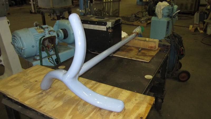 Reglassed 100 Gallon Dtw 3-blade Retreat Curve Agitator