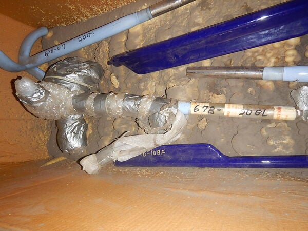 Reglassed 20 Gallon 3brc Dtw Agitator, 1-1/2" Diameter, 33" Oal, 16" Span