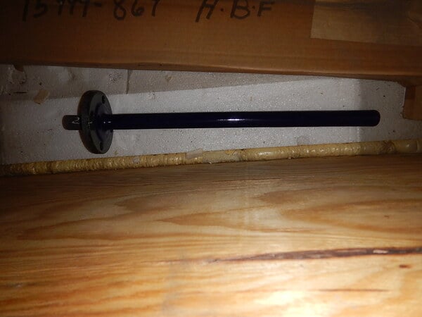 Reglassed 30 Gallon Flange Mount Straight Baffle
