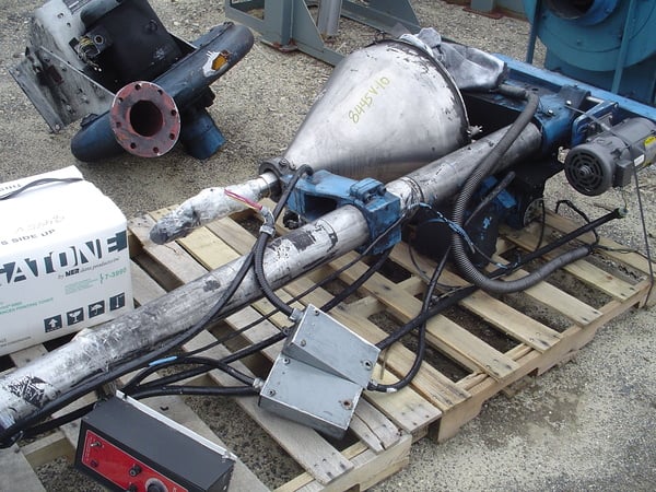 Mateer Burt #31A, Auger Filler, 1 HP, 180 V