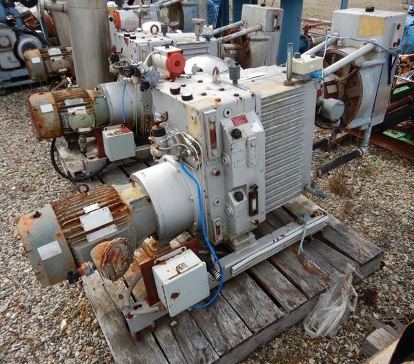 117 CFM, Rietschle #VWZ162-15, Vacuum Pump, 0.213 psi @ -40/180°F, 10 HP, 1755 RPM