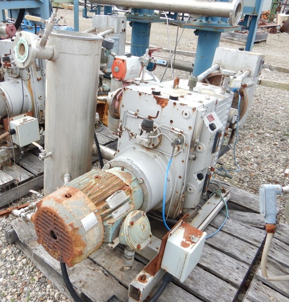 113 CFM, Rietschle #VWZ162-15, Vacuum Pump, 0.5 bar, 10 HP, 1755 RPM