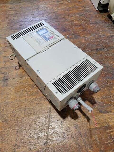 50 HP Yaskawa #CIMR-P7U4030, Variable Frequency Drive, 3PH, 74A, 380/480 Volts