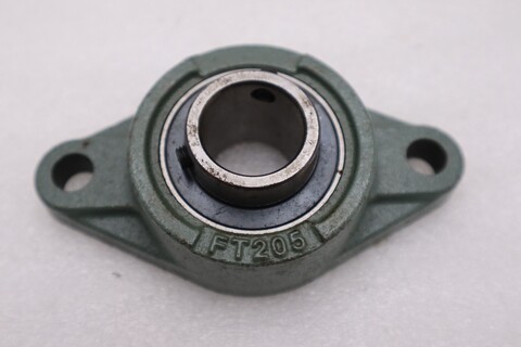 LOT OF 2 - PEER FT205 /UC205-16 2-Bolt Flage Mount Bearing STOCK H1025A