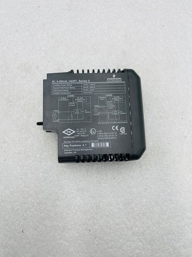 Módulo De Entrada Analógica Emerson DeltaV KJ3222X1-BK1, 8 Canales 4-20 MA Con Protocolo HART