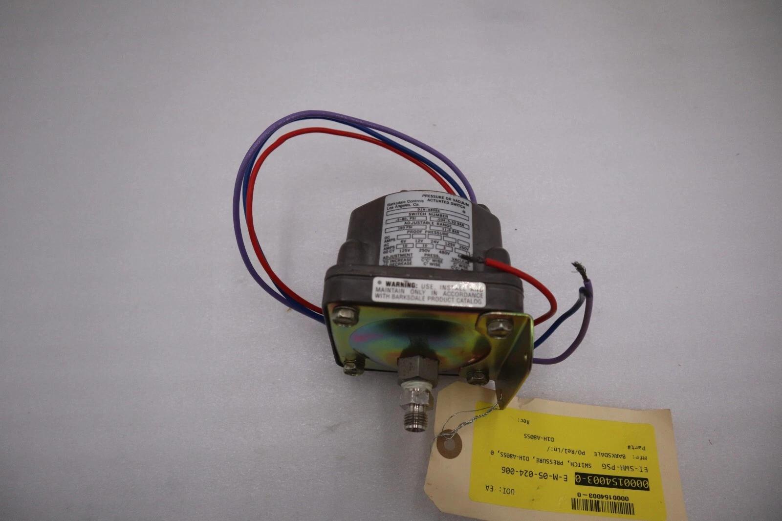Barksdale d1h-a80ss switch new open box stock g575a
