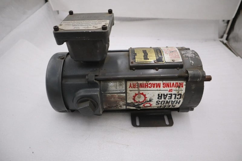 Underwriters laboratories cdpx3440 h.p 75w r.p.m 1750 stock m-69