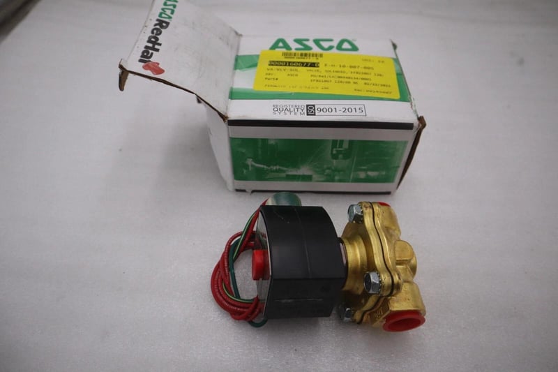 NEW REDHAT EF8210G007 Solenoid Valve Brass NC Air Inert Gas STOCK G553