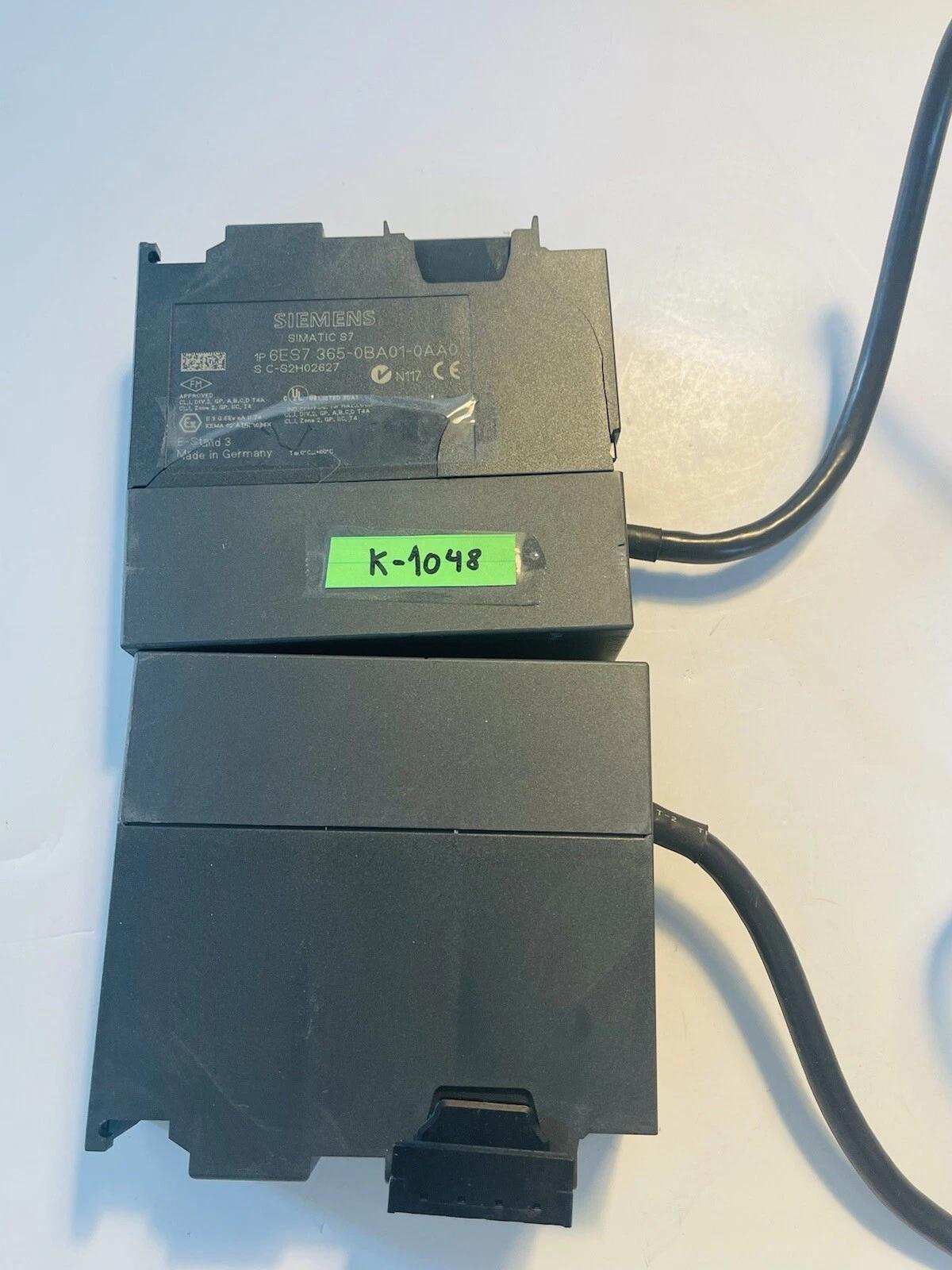 SIEMENS SIMATIC S7 1P-6ES7 365-0BA01-0AA0 Interface Module IM-365 #K ...