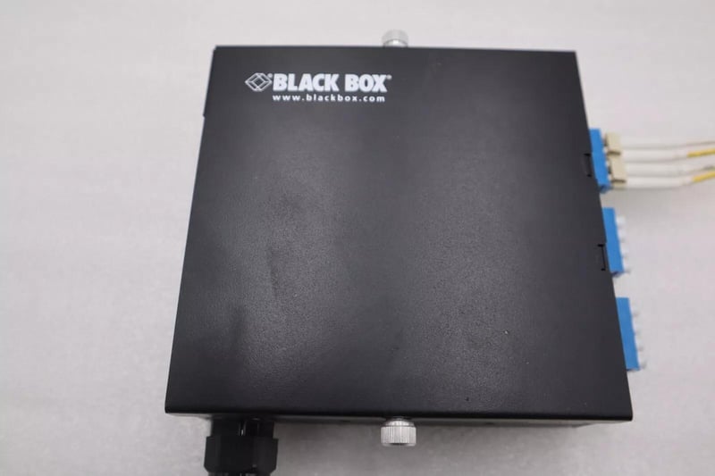Black Box JPM398A JPM39 Series DIN Rail Mini Fiber Enclosure STOCK K-1120-A