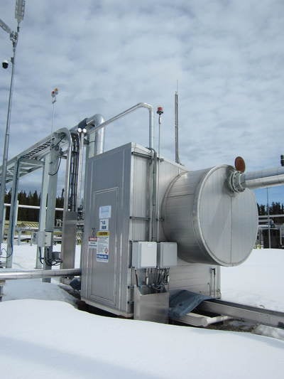 72" x 8' Flare Knockout, (Low Temp) 50 bbl, 50 psi, 2014