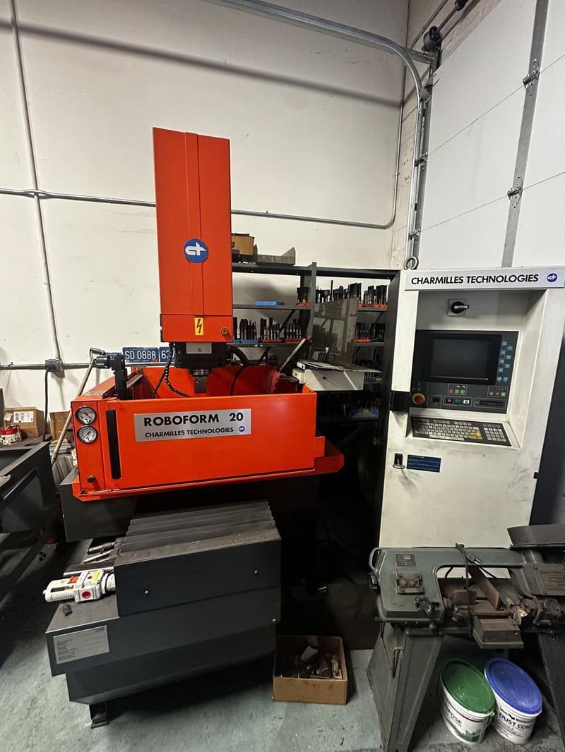 Charmilles #Roboform-20, sinker type Electrical Discharge Machine, 11.81" X, 9.85" Y, 9.85" Z, 11.81" x