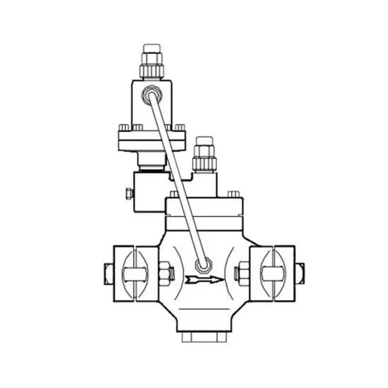 2.5" Hansen Technologies #HA4A, pressure regulator