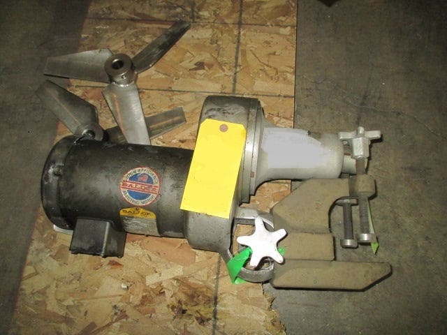 1 HP MixMor #G-15, Agitator Drive, 1725 RPM, 208-230/460 V