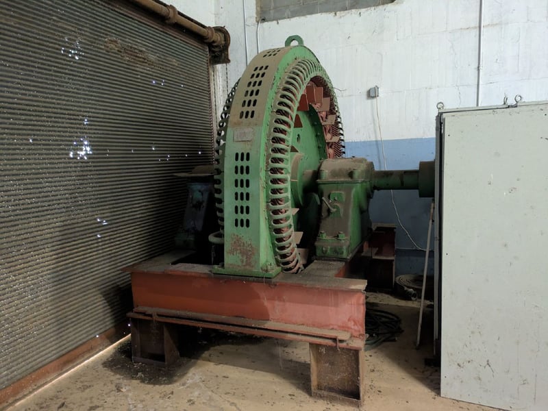 1000 HP 240 RPM Westinghouse synchronous motor 2300 Volts