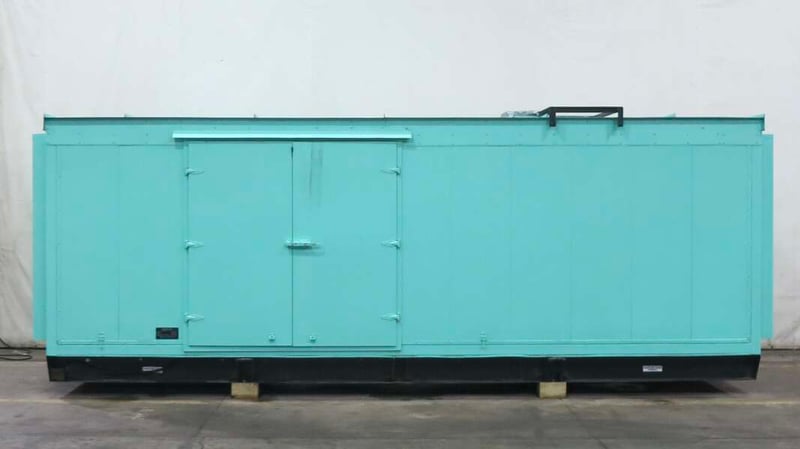 230 KW Cummins #DFAB, diesel generator set, 277/480 Volts, 246 hours, 380 HP @ 1800 RPM, LTA10-G1 engine