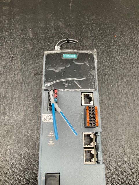 Siemens #6sl3210-5he11-5uf0 sinamics s210 servo drive 1.5kw used