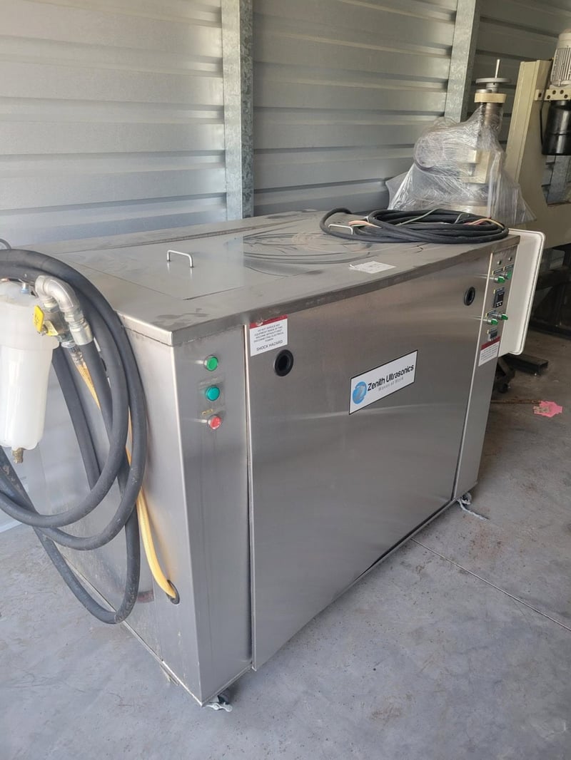 Zenith #ACS-70S, Ultrasonic Cleaner, 70 Gal, 10.1 KW, 208 V., 3 phase, w/ Dual Filtration