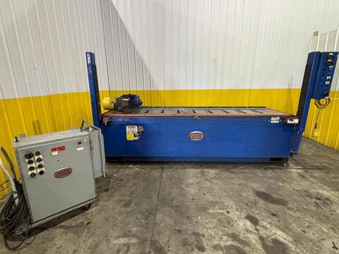 9 Stand, Yoder, rollformer base w/ electrics, Magnetek GPD-515 drive, entry guide, variable speed drive