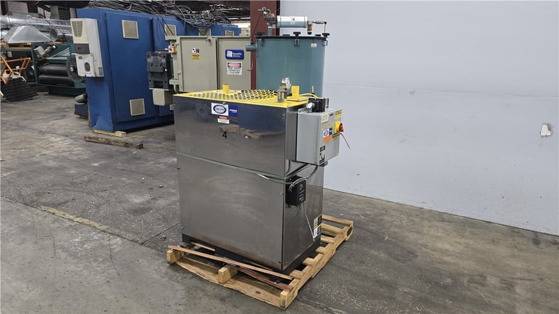 Una-Dyn #5HP, PowerMax HP Pump, w/2" Hopper, 2" Inlet, 105 CFM Airflow, 10" Hg Vacuum, 5 HP, 460 V