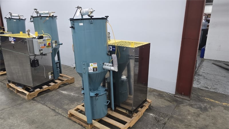 Una-Dyn #5HP, PowerMax HP Pump, w/2" Hopper, 2" Inlet, 105 CFM Airflow, 10" Hg Vacuum, 5 HP, 460 V