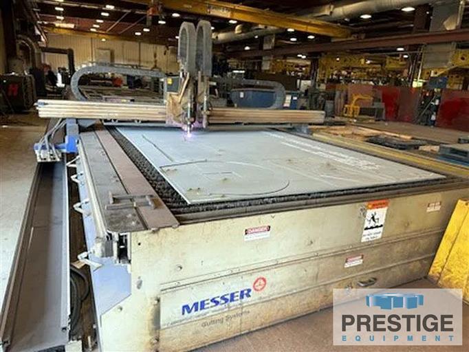 Messer #MetalMaster-Evolution (MMEvo), dual head plasma cutting system, Messer Global CNC Control