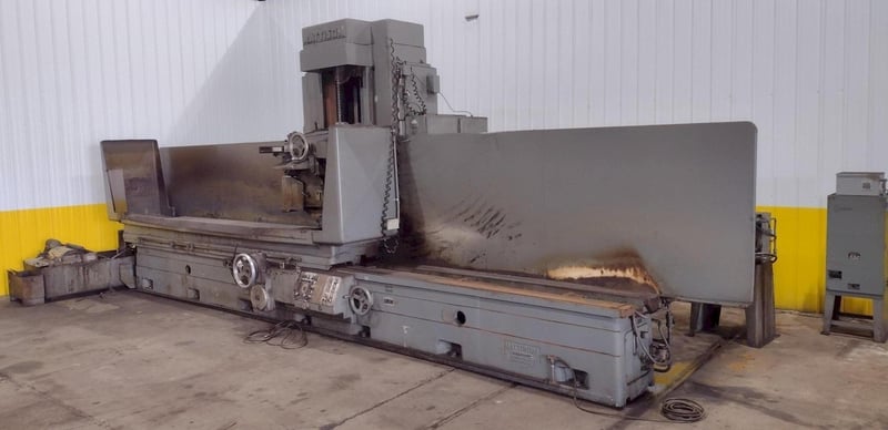 18" x 120" Mattison, Hydraulic Surface Grinder, 20" outside dimension x 6" width x 10" ID Grinding Wheel