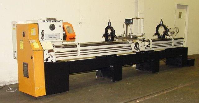 19" x 150" LeBlond Makino #Regal-15C, servo-shift engine lathe, 10 HP, 12 1/4" swing over cross slide