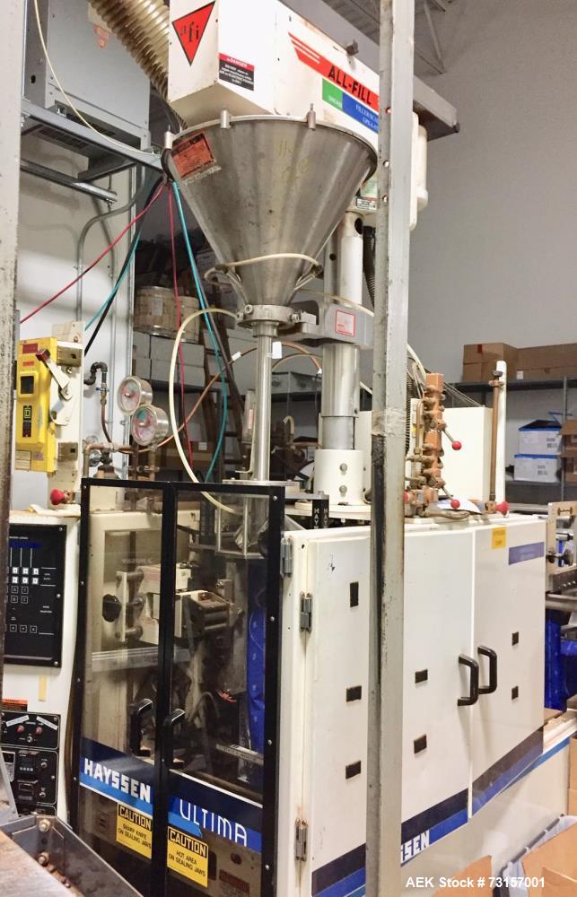 Hayssen #Ultima-CMB-Coffee-Max, VFFS, 40-60 CPM, 8" x 12" pouch max, Powder Auger & Markem Date Coder
