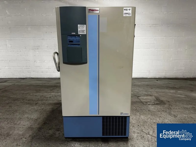 Thermo Scientific #Forma-906, ULT Freezer, 31" x 52" x 24" chamber, 3 shelf, 2 stage, 230 V.