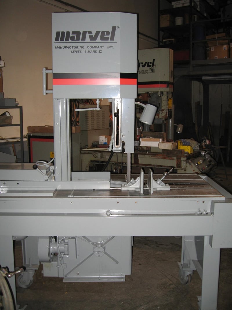 18" x 22" Marvel #8-Mark-II, vertical bandsaw, rebuilt (2 available)