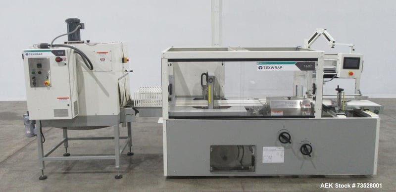 Texwrap #ST-1607SSR, Horizontal Side Sealer, 100 FPM, casters, 115 V., 2019