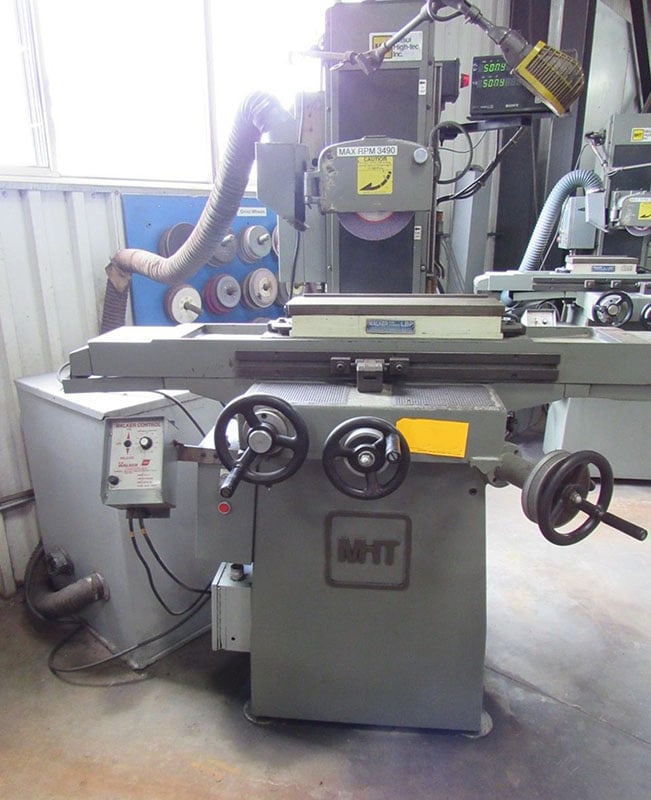 6" x 18" Mitsui #MSG-205MH, high precision hand feed surface grinder, electromagnetic chuck, 7" x .5" x 1.25"