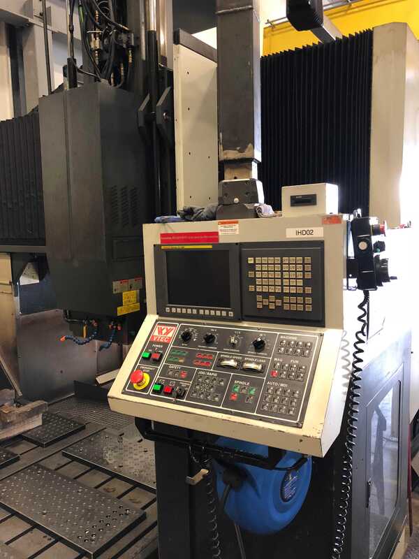 Vision Wide #NF-3226, CNC gantry mill, 40 automatic tool changer, 126" X Travel, 126" Y Travel, 40" Z, 6k