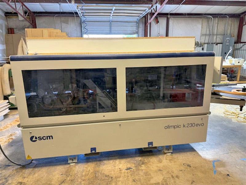 SCM #Olimpic-K230R-EVO, edgebander w/ pre-mill, 2022