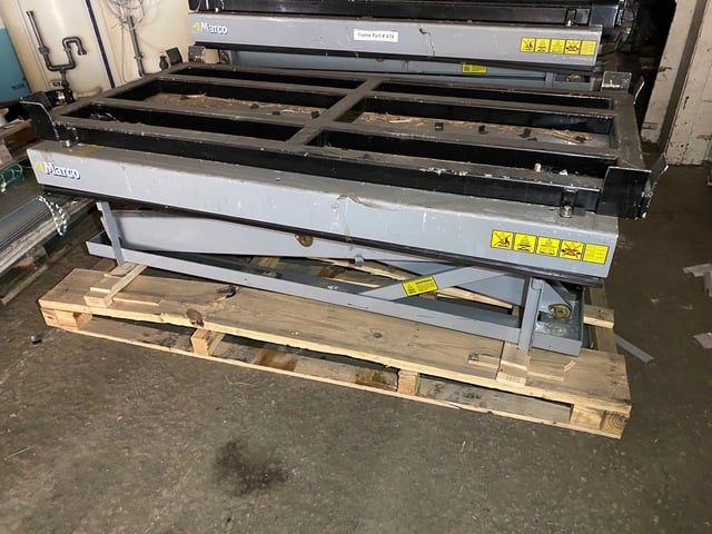 Marco, scissor lift, 48" x 72" die table