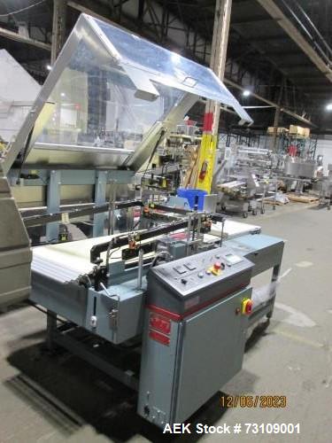 Shanklin #A27A, Auto L-Bar Shrink Sealer, 21" x 33" Seal Area, 25-35 CPM, 4-33" L x 21" x 8" pkgs