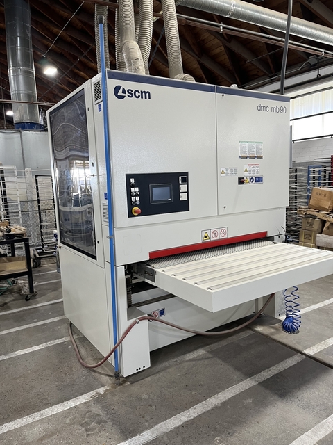 53" SCM #DMC-MB-90-DBB-135-Masterbrush, Automatic Brush Sander, 5" Brush Size, 12" diameter Brush Roller