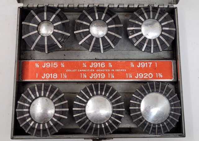 5/8" - 1-3/8" Jacobs Rubber Jacobs Collets