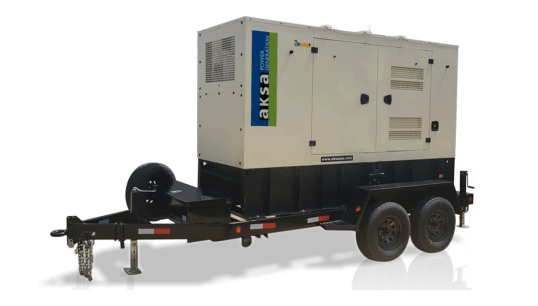 170 KW, Aksa #APD-EPAJ170T4, Mobile Power Module, diesel, 228 HP, John Deere 6068HFG05-PVL Engine, Multi