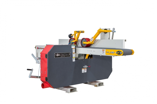 Northtech #NT-HBR12BS, Horizontal Resaw, 20 HP, 1" x 168" blade, 6500 FPM, 12" x 12-1/4" max, New