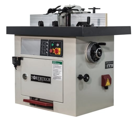 Northtech #NT-625, Shaper, 7.5HP, 10k RPM, 1-1/4" spindle, 5" travel, spindle brake, New