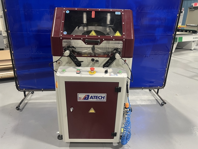 Atech #CRATER-06-A, Automatic Upcut Saw, 18" blade, 3 HP, 3000 RPM, New