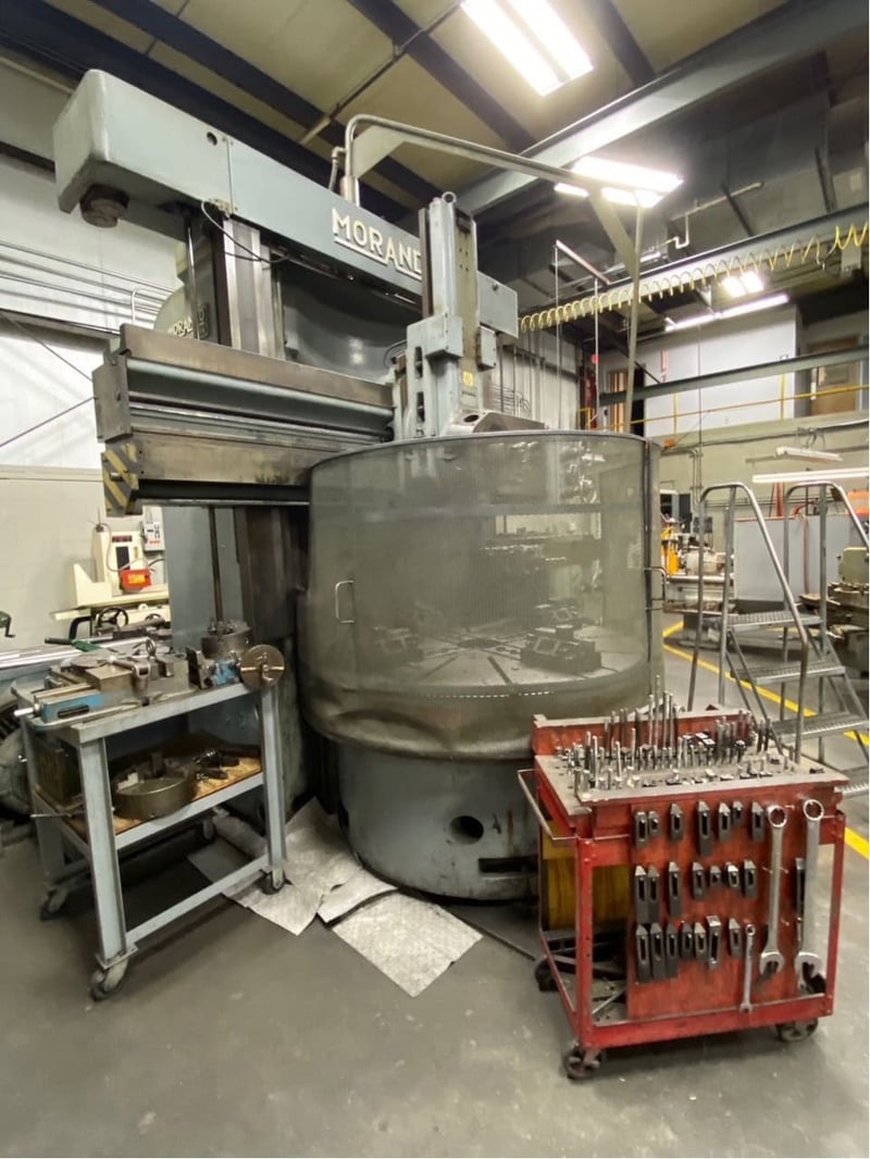 Morando #VK17, Vertical Turret Lathe, 71" swing, 67" table, 50 HP, 1954